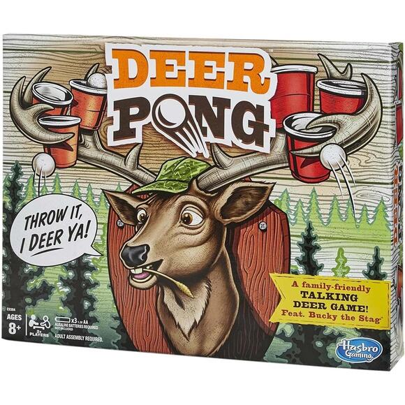 Deer Ping Game, Features Talking Deer Head and Music Family Fun - Picture 7 of 7